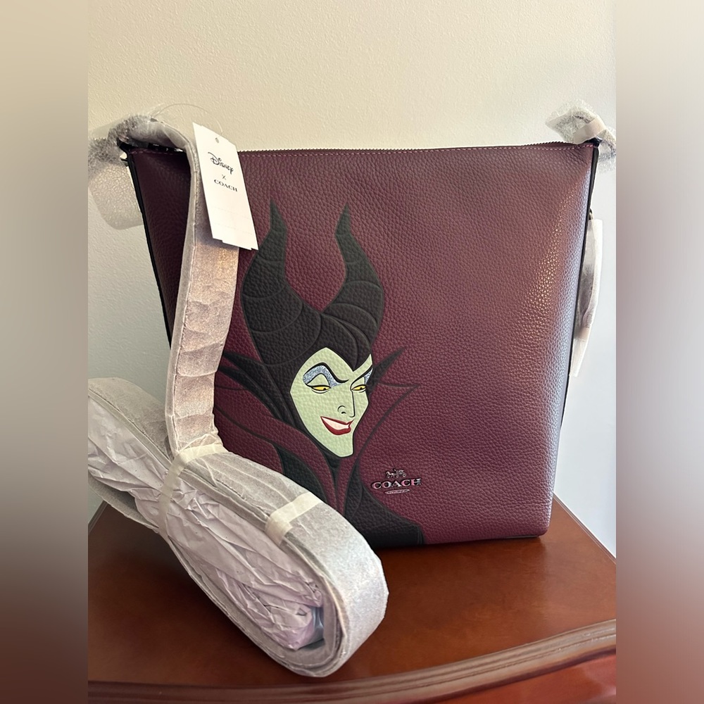 NWT Coach x Disney Maleficent Duffle